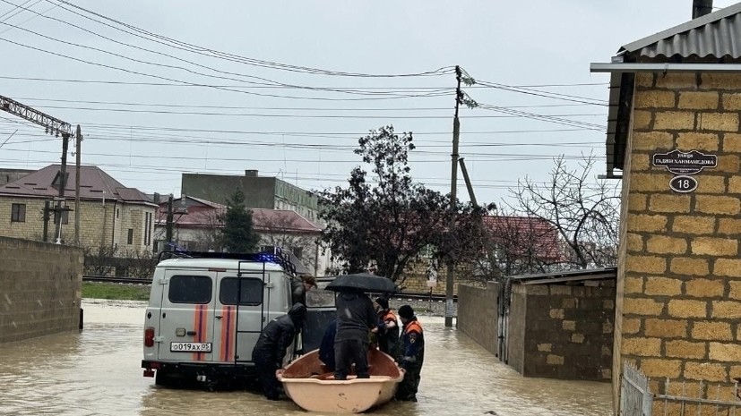МЧС: в Дагестане произошёл прорыв земляного вала Геджухского водохранилища