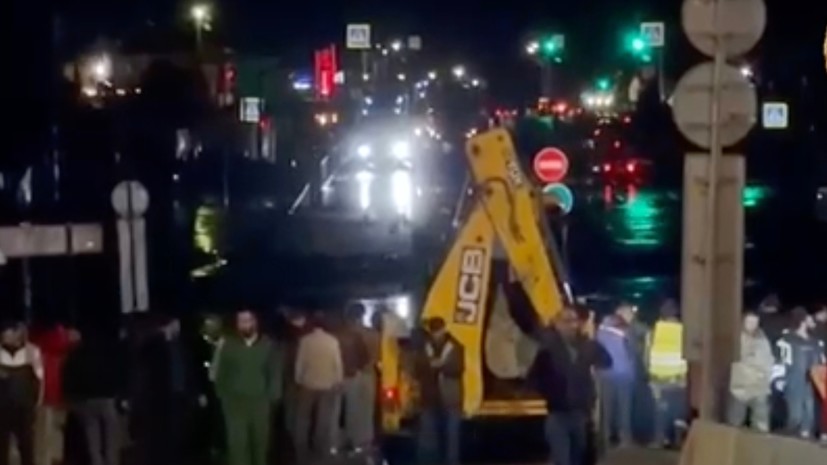 В Дагестане обрушился мост на федеральной трассе «Кавказ»