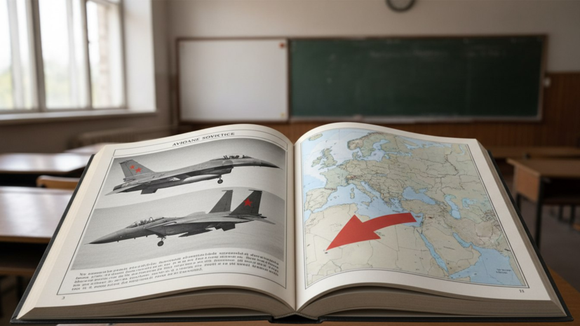 В Молдавии в школьном учебнике выдали американские самолёты за советские