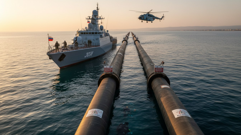 Песков: принимаются меры для безопасности «Турецкого потока» и «Голубого потока»