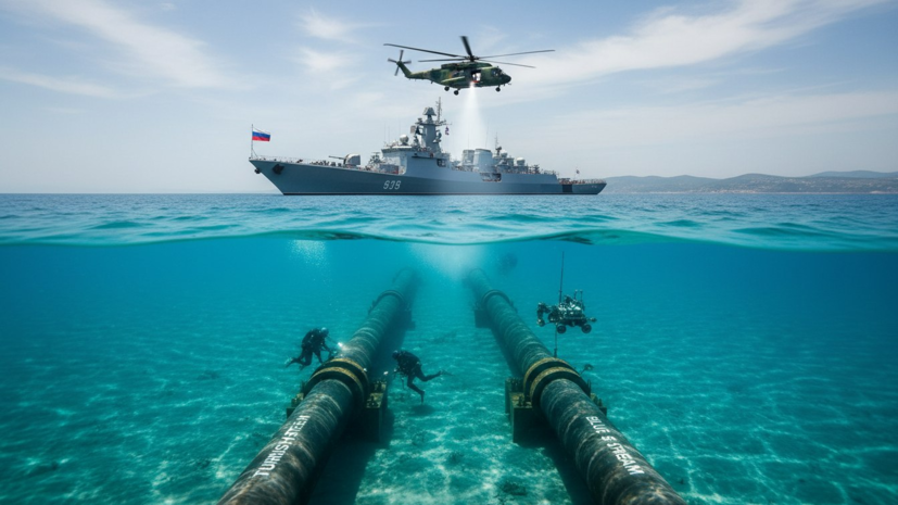 В Кремле надеются, что Зеленскому указали на недопустимость атак на газопроводы