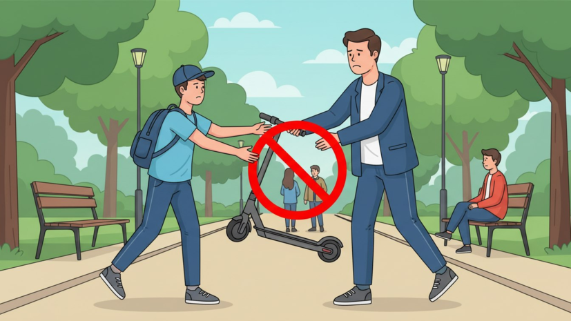 Россиян предупредили о наказании за передачу электросамоката несовершеннолетнему