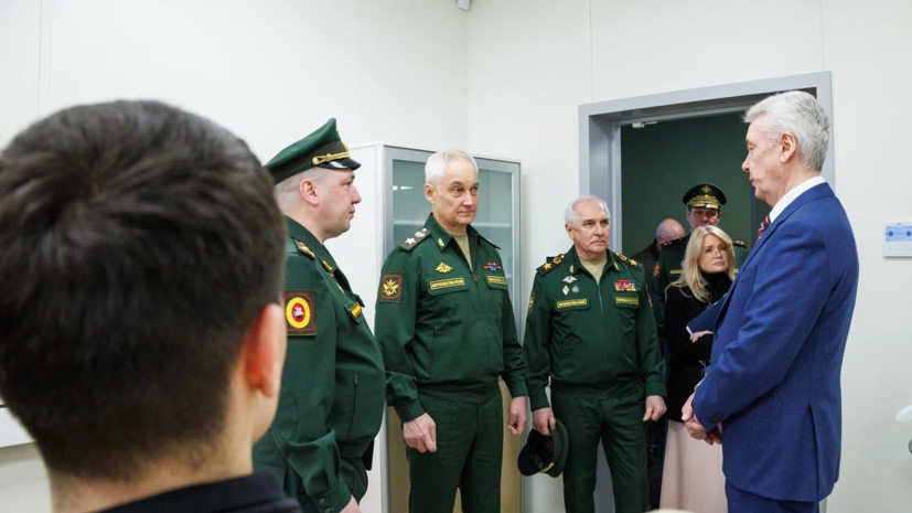 Белоусов оценил оснащённость военкомата Москвы и единого центра призыва