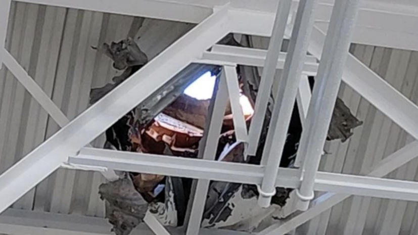 ВСУ атаковали спортивно-оздоровительный комплекс в Энергодаре