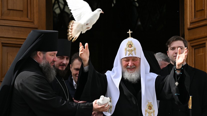 Патриарх Кирилл: пример Путина делает Россию сильнее