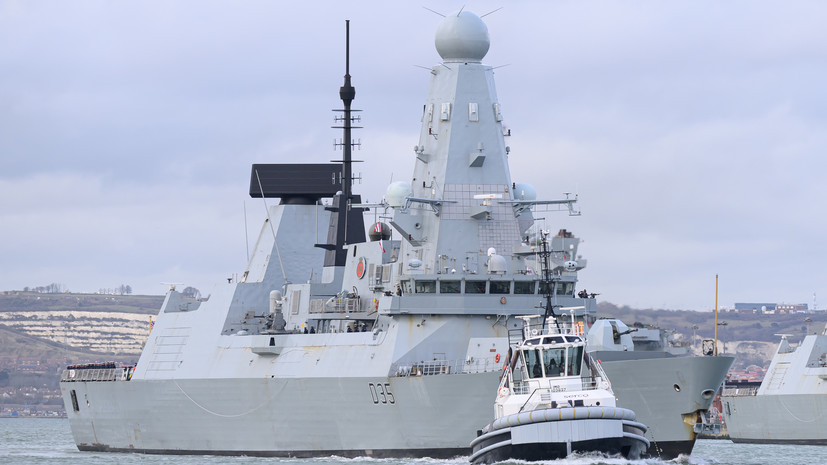 Daily Mail: эсминец ВМС Британии ушёл на ремонт после сообщений об ударе по нему