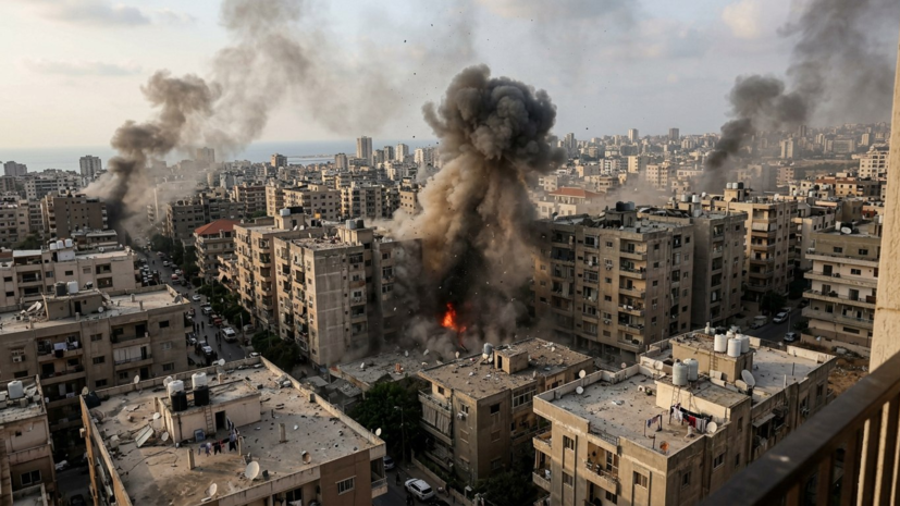 Корреспондент РИА Новости попал под ракетный обстрел в Бейруте