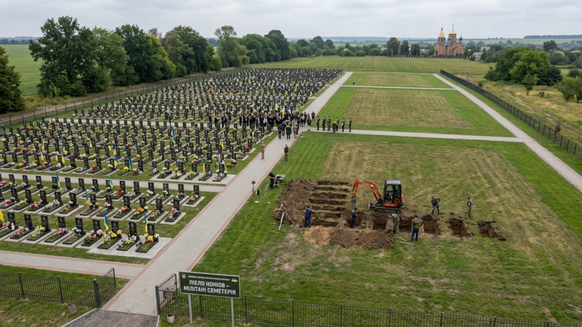 Welt: на Украине практически не осталось мест для захоронения военных ВСУ