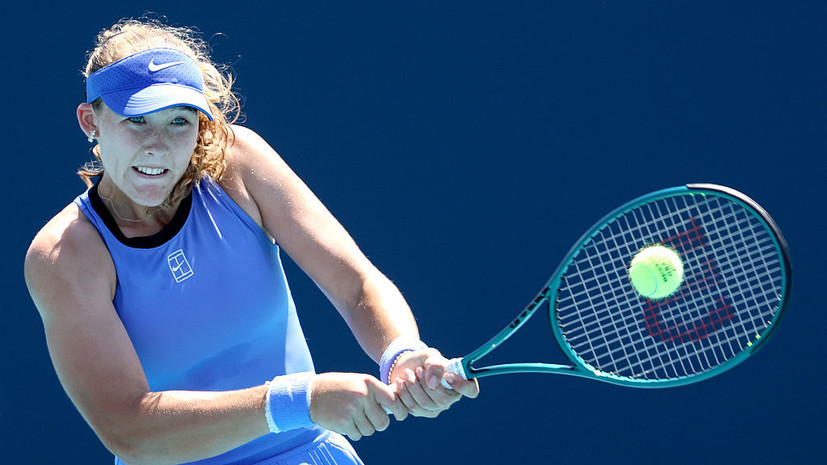 Андреева обыграла Стивенс и вышла в 1/4 финала турнира в Линце