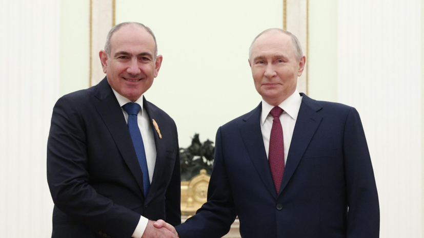 Пашинян договорился о встрече с Путиным в июле