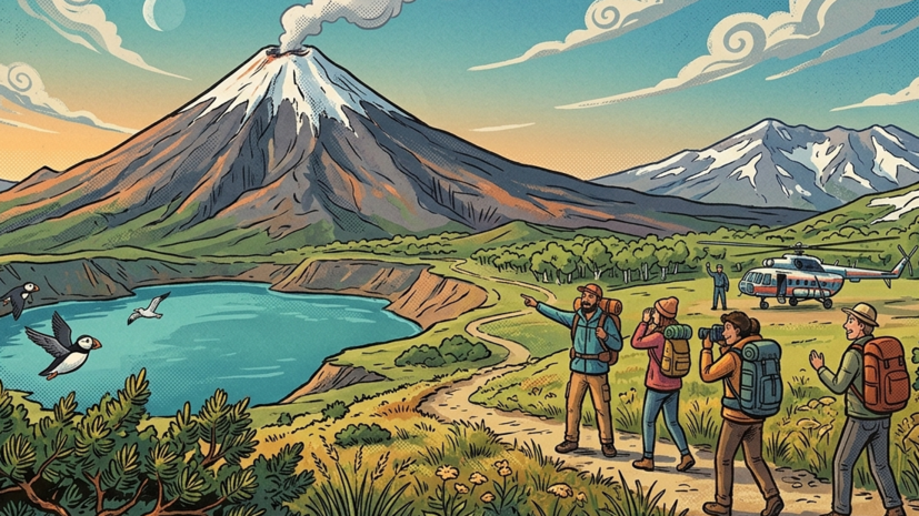 Лебедев: на Камчатке пропала группа из семи туристов