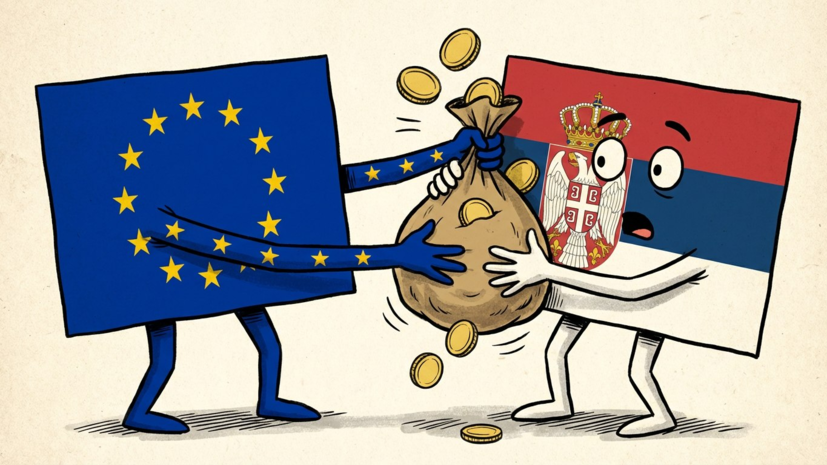Politico: ЕС может лишить Сербию €1,5 млрд из-за связей с Россией