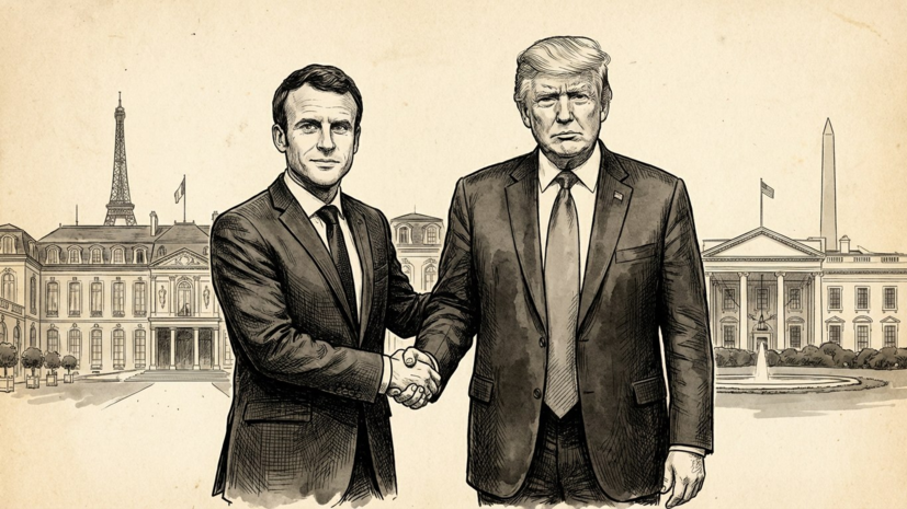 Reuters узнало о приглашении Макроном Трампа на ужин после саммита G7 в июне