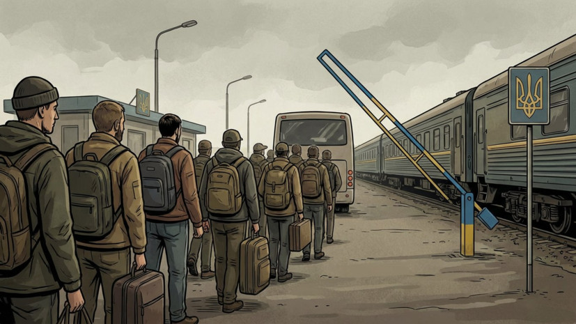 «СТРАНА.ua»: до 400 тысяч мужчин до 23 лет могли покинуть Украину с августа