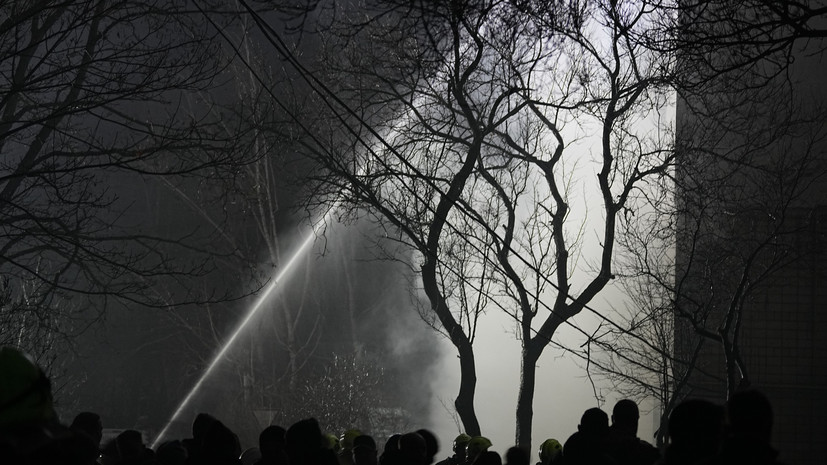 МЧС: пожар в жилом доме в подмосковных Мытищах потушен