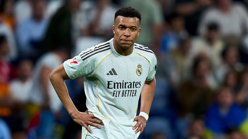 Мбаппе до крови разбили голову локтем в матче с «Жироной», но судья не поставил пенальти