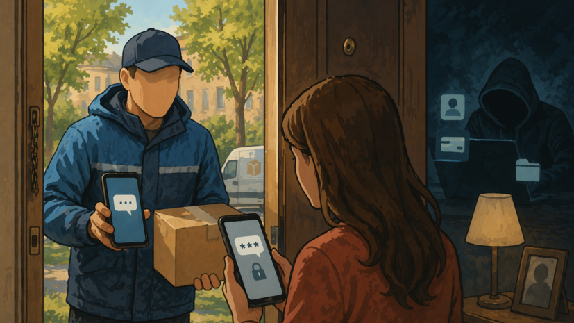 Россиян предупредили о схеме мошенничества с «курьерской доставкой»