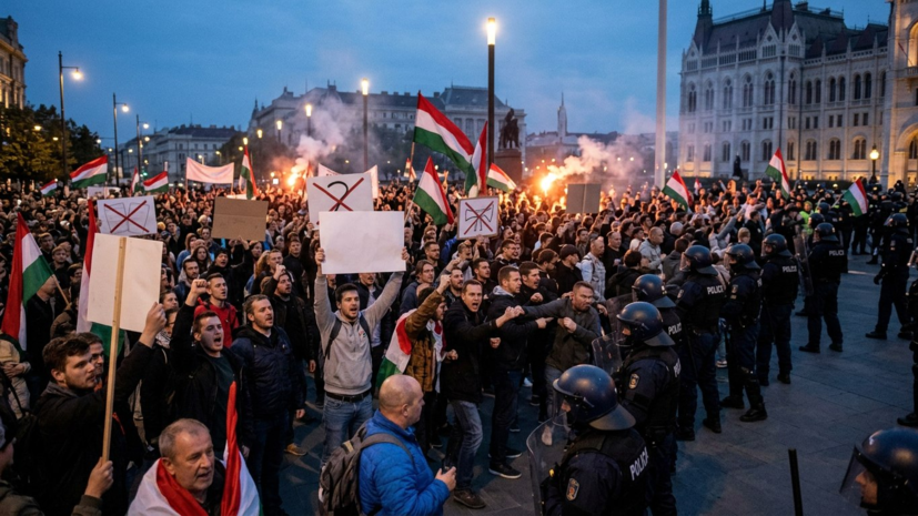 Политолог Штир: в Венгрии могут начаться беспорядки после выборов