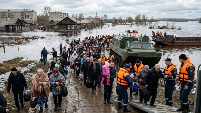 В Томской области из-за паводка эвакуировали более 80 человек