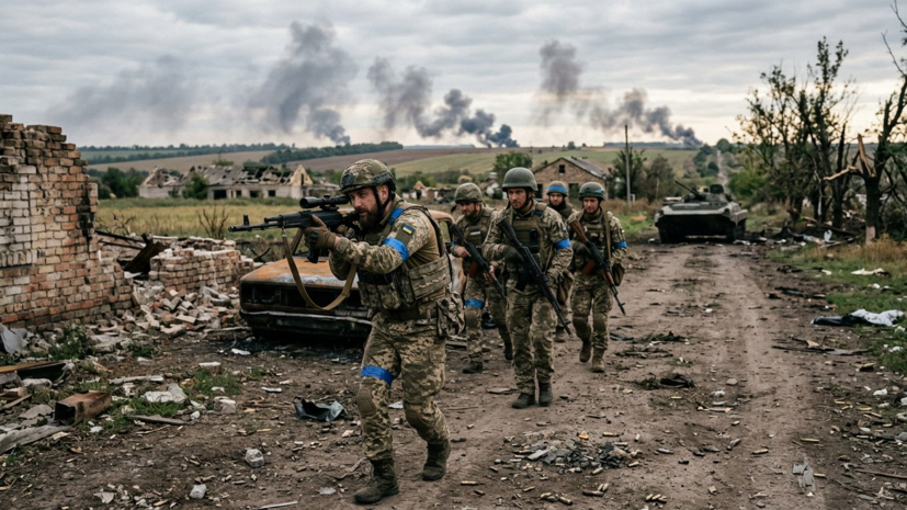 ВСУ трижды атаковали позиции ВС России из Покровского ночью