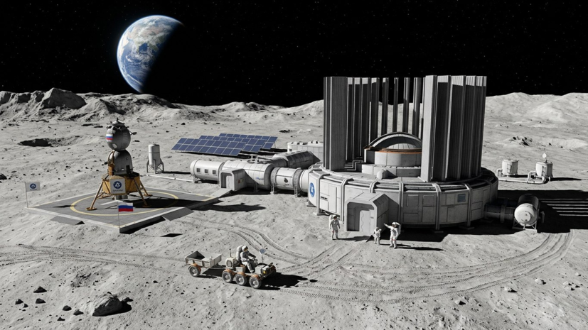 «Росатом» рассматривает создание лунной АЭС мощностью выше 10 кВт