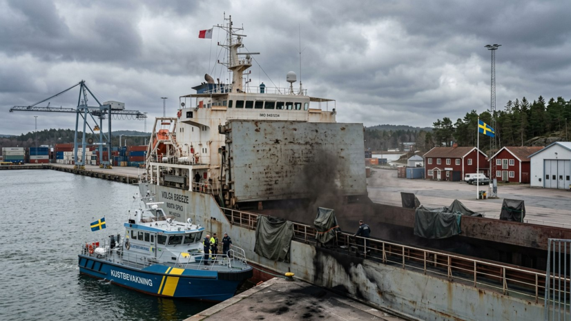 Швеция задержала шедшее из России в Испанию судно из-за угольной пыли