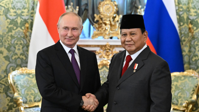 В Кремле анонсировали переговоры Путина с лидером Индонезии