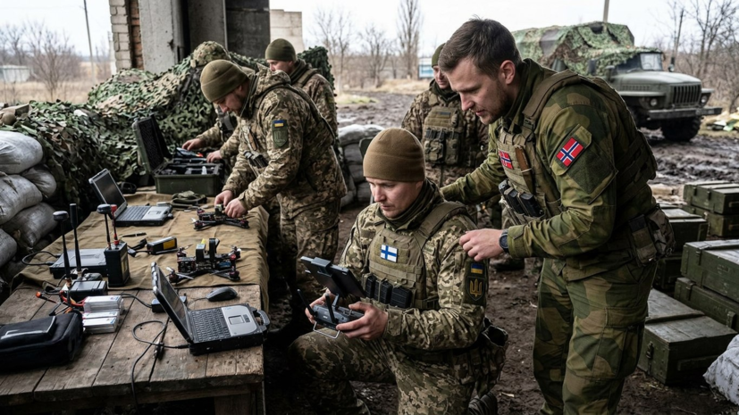 Наёмники из Финляндии и Норвегии прибыли на Красноармейское направление