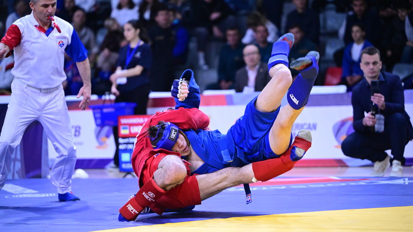 Российские самбисты завоевали 32 медали в первый день Кубка мира в Ереване