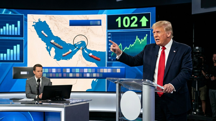 Цены на нефть превысили $102 после слов Трампа об Ормузском проливе