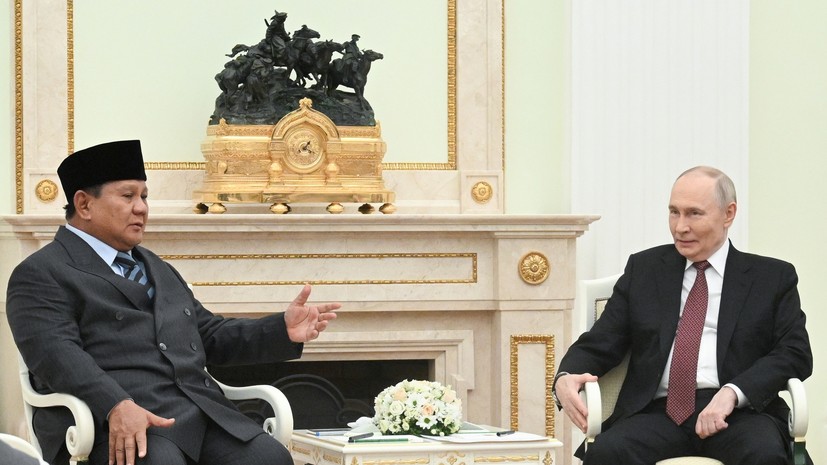 Субианто пригласил Путина посетить Индонезию