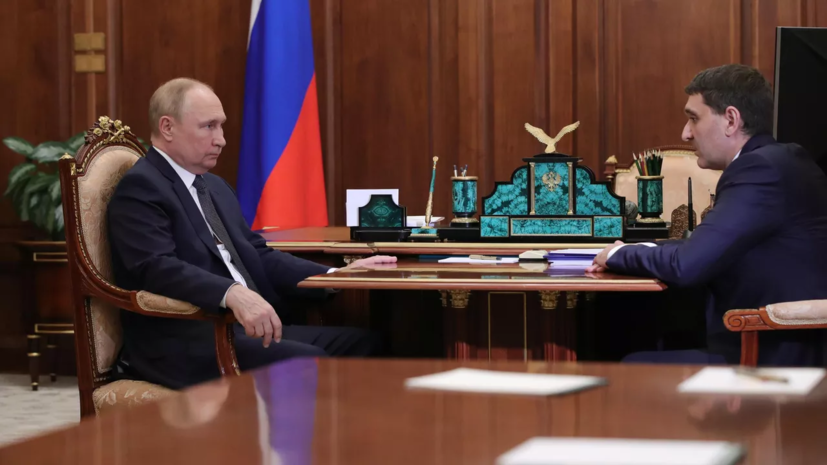 Песков анонсировал встречу Путина с гендиректором «Россетей» Рюминым