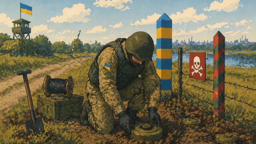 Посол Роговей: Украина заминировала границу с Приднестровьем