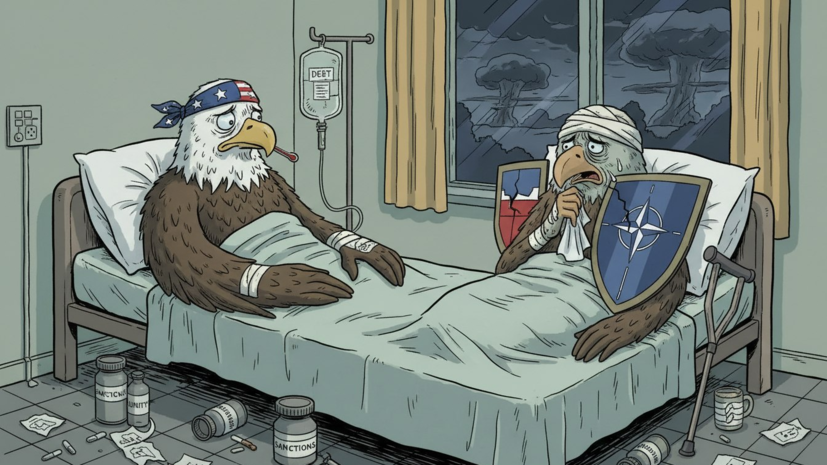 Захарова назвала травматичными и нездоровыми отношения НАТО и США