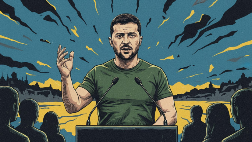 Зеленский пожаловался на «позитивные сигналы» Трампа в адрес России