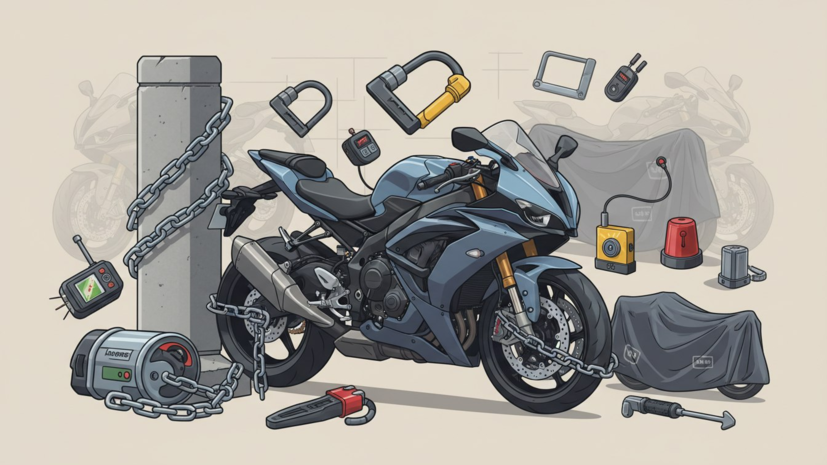 Автоэксперт Ладушкин разъяснил, как защитить мотоцикл от угона