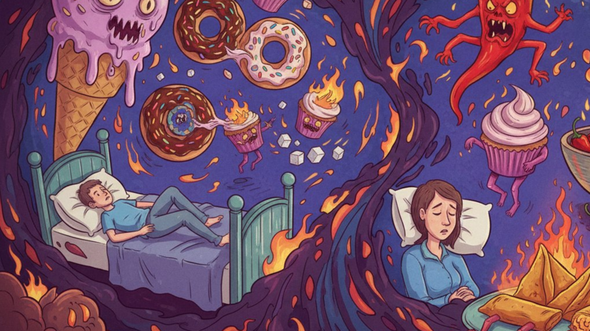 Нутрициолог Галкина: сладости и острая еда могут спровоцировать бессонницу