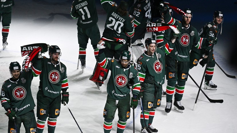 «Ак Барс» стал вторым полуфиналистом Кубка Гагарина, победив в серии минское «Динамо»