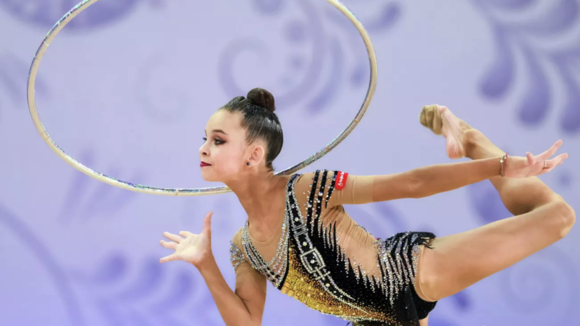 Российской гимнастке Ильтеряковой вынесли предупреждение за инцидент с флагом
