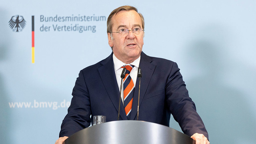 Писториус обвинил Россию в «несерьёзном» отношении к переговорам по Украине