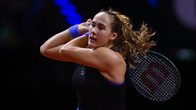 Андреева вышла в третий круг турнира WTA в Штутгарте, где сыграет со Свёнтек