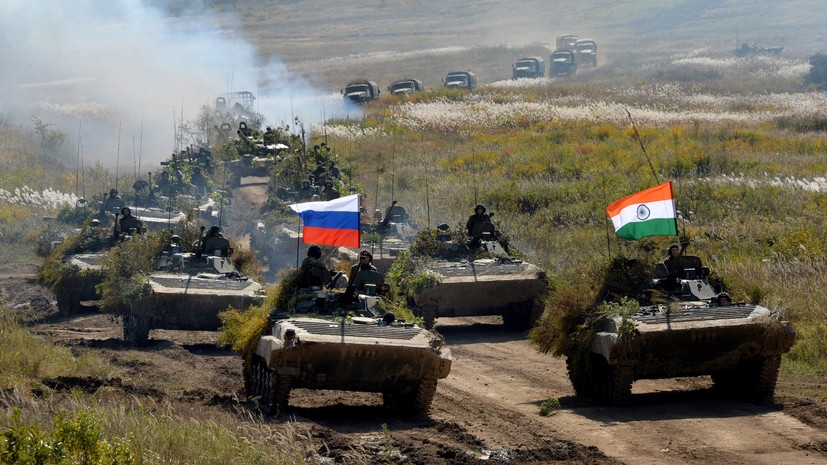 Россия и Индия договорились о лимитах пребывания военных на своих территориях