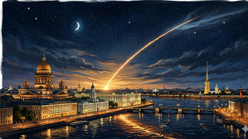 Астроном Аветисян: свечение над Петербургом появилось после запуска ракеты