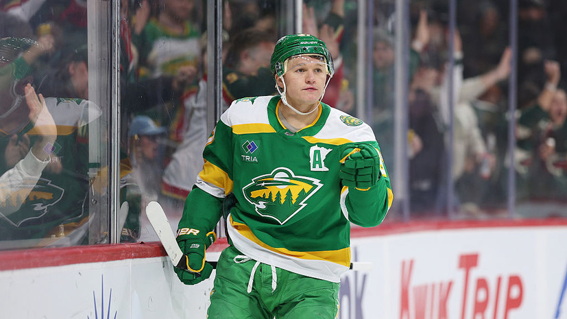 Три очка Капризова помогли «Миннесоте» обыграть «Даллас» в первом матче серии плей-офф НХЛ