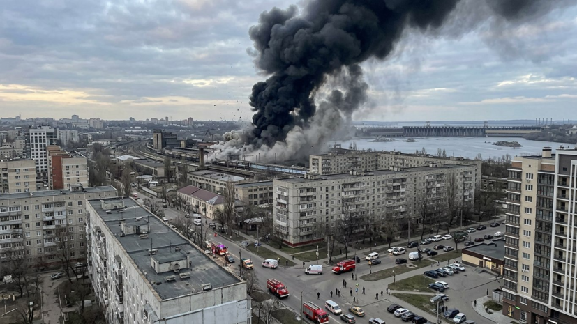 В Запорожье произошёл взрыв