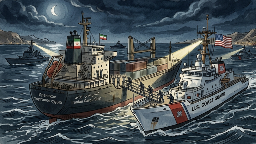 СЕНТКОМ подтвердило захват иранского торгового судна