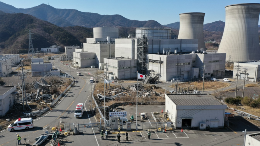 В Японии проверяют АЭС после мощного землетрясения