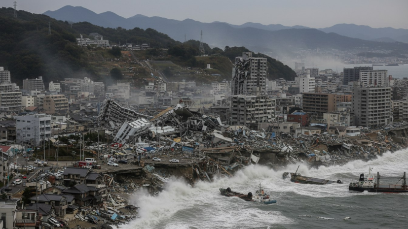 В Японии вырос риск землетрясения магнитудой 8 в течение недели
