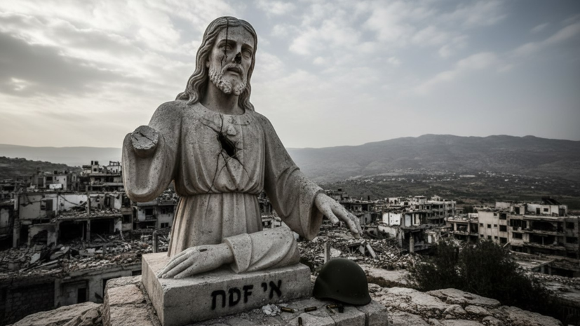 Нетаньяху осудил повреждение статуи Иисуса в Ливане солдатом ЦАХАЛ
