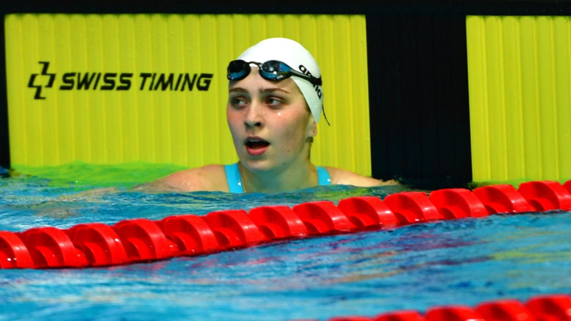 Пловчиха Клепикова победила на дистанции 100 метров баттерфляем в финале Кубка России